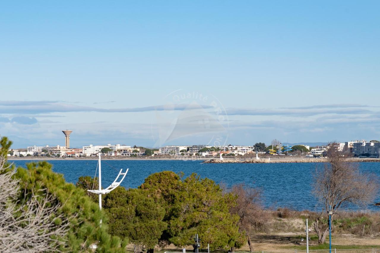 As9557 - Studio Vue Sur La Mer Avec Parking Prive Proche Centre Ville Ле-Гро-дю-Руа Экстерьер фото