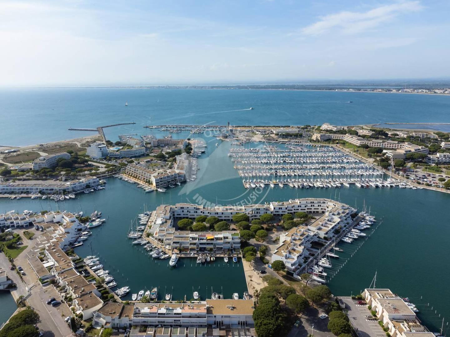 As9557 - Studio Vue Sur La Mer Avec Parking Prive Proche Centre Ville Ле-Гро-дю-Руа Экстерьер фото